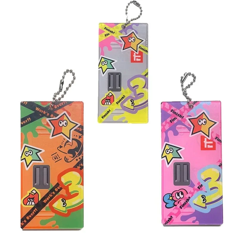 Jetfighter Splatoon 3 Locker Magnetic Shaker Pendant Manual Diy Handmade Item Model Collect Boy Toys Figure