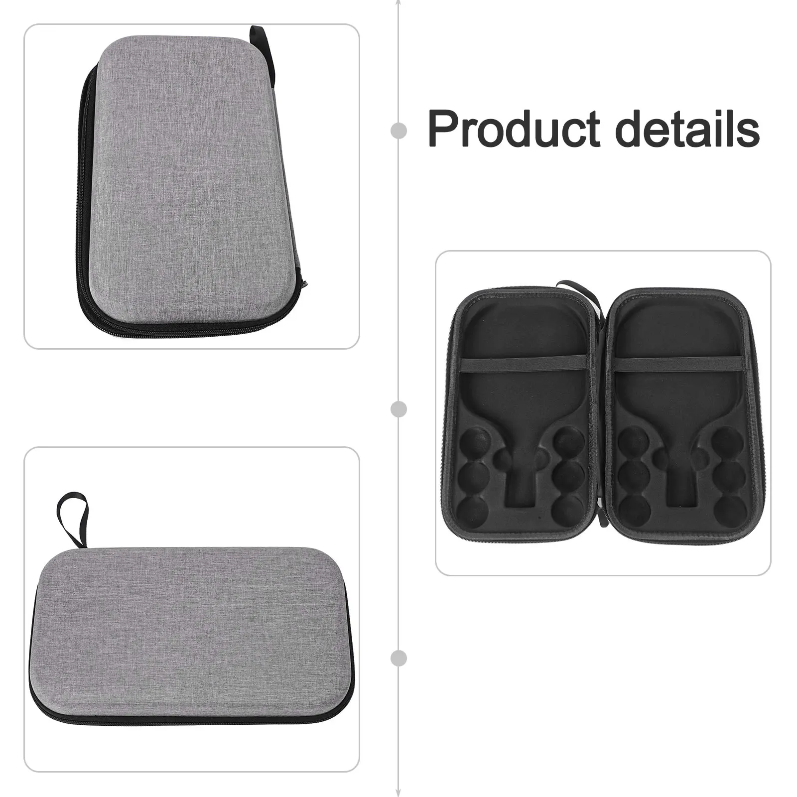 Tischtennis Schläger Tasche Paddel EVA Fall Hard Shell Schläger Abdeckung Tasche PortableStorage Tischtennis Schläger Tasche Schläger Sport