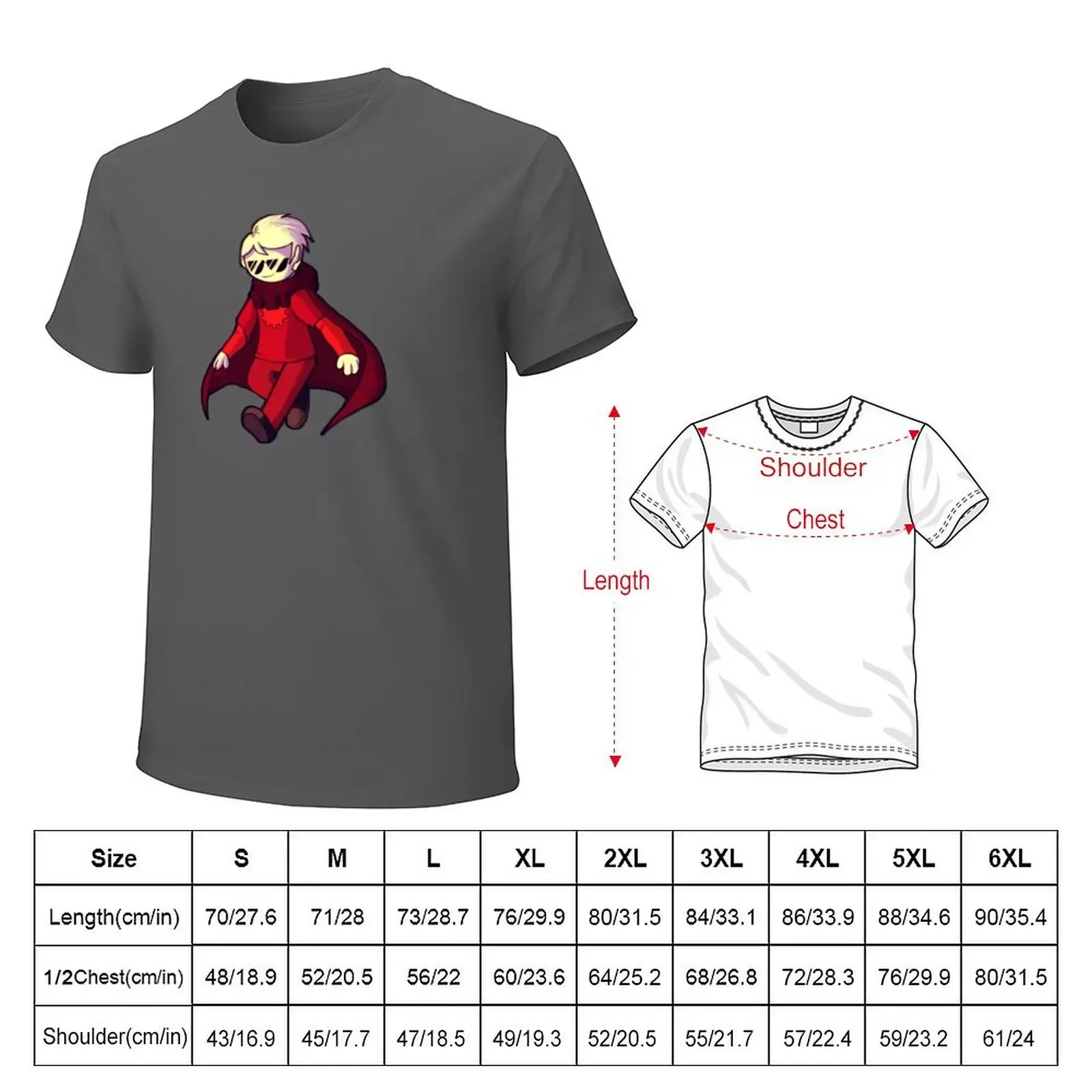 dave strider T-shirt graphics tops mens big and tall t shirts