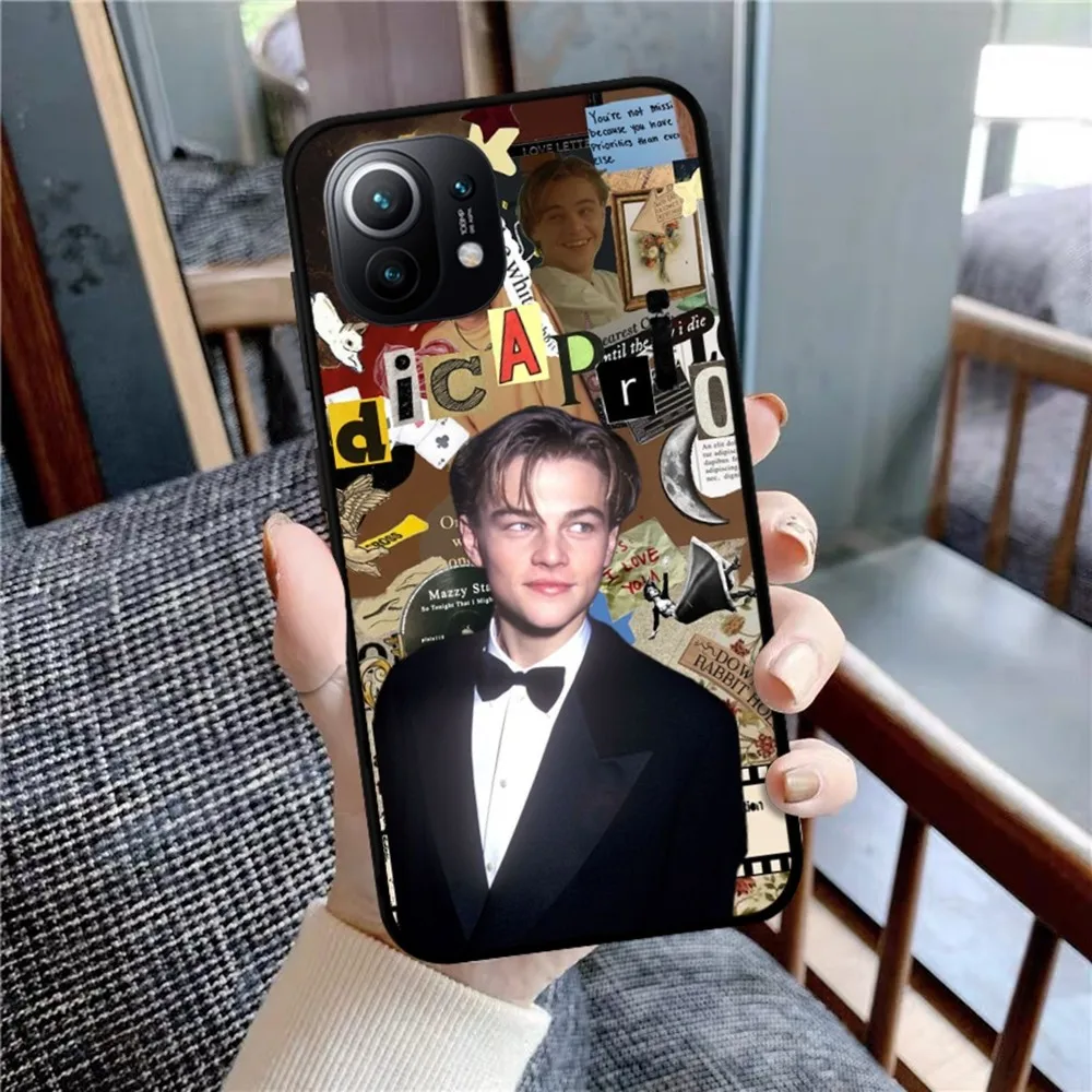 Leonardo Dicaprio Young Phone Case For Xiaomi Mi 5X 8 9 10 11 12 Lite Pro 10T PocoX3pro PocoM3 Note 10 Pro Lite