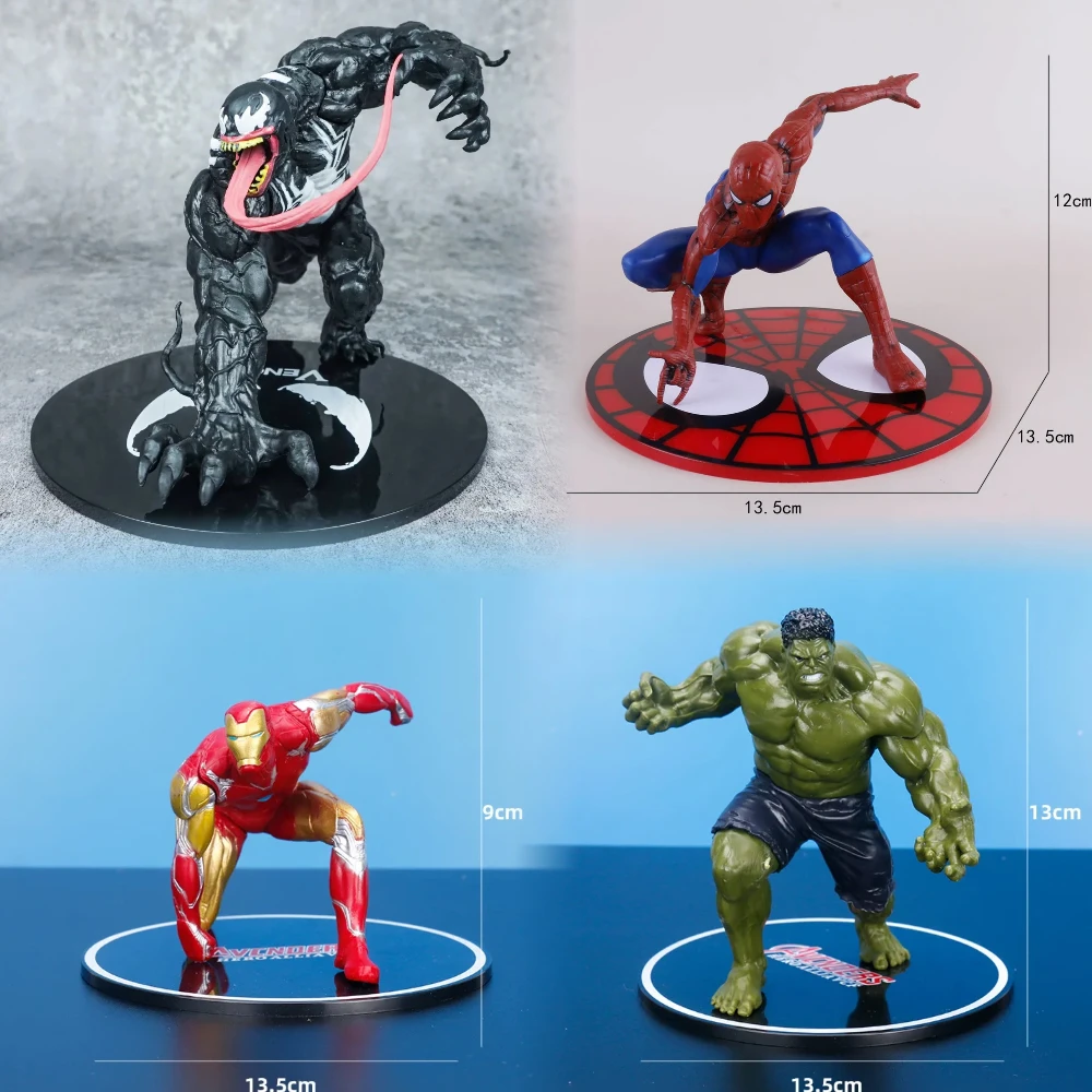 NUEVO Y POPULAR 2026 Último Modelo Venom de PVC Sólido en Posición Acostada, Alianza de Villanos Venom, Muñeco Decorativo Hecho a Mano de Anime de Spider-Man
