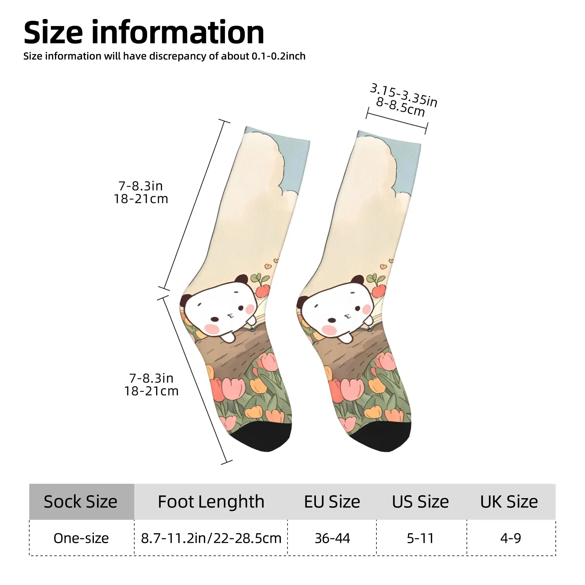 ブブとドゥドゥシリーズソックス秋ストッキング面白い男性用暖かいソフトソックスデザインランニングノンスリップソックス