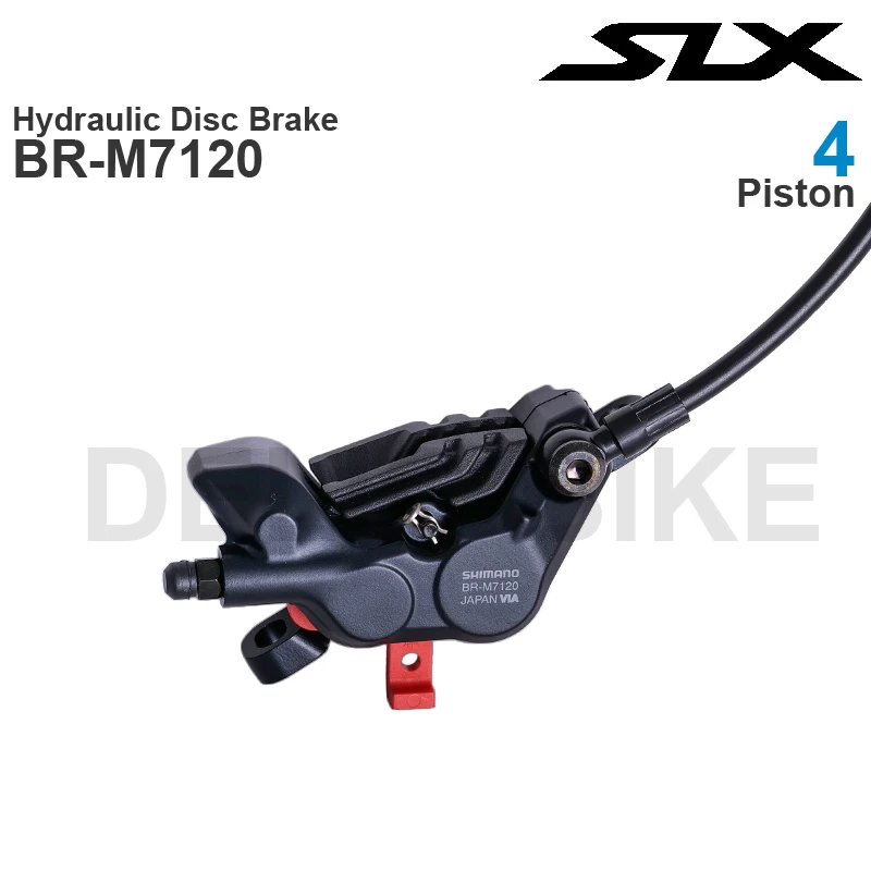 SHIMANO SLX M7100 Hydraulic Brake groupset  BL-M7100 Lever BR-M7120 4 piston Brake with  Pads for MTB Bike Original parts