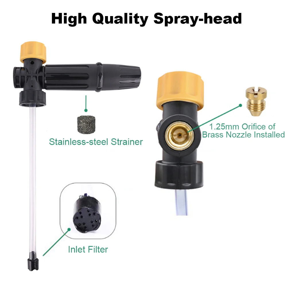 High Pressure Washer Cleaning Tool Foam Lance Foam Generator For Karcher Kranzle Interskol Elitech Huter Car Wash Water Gun