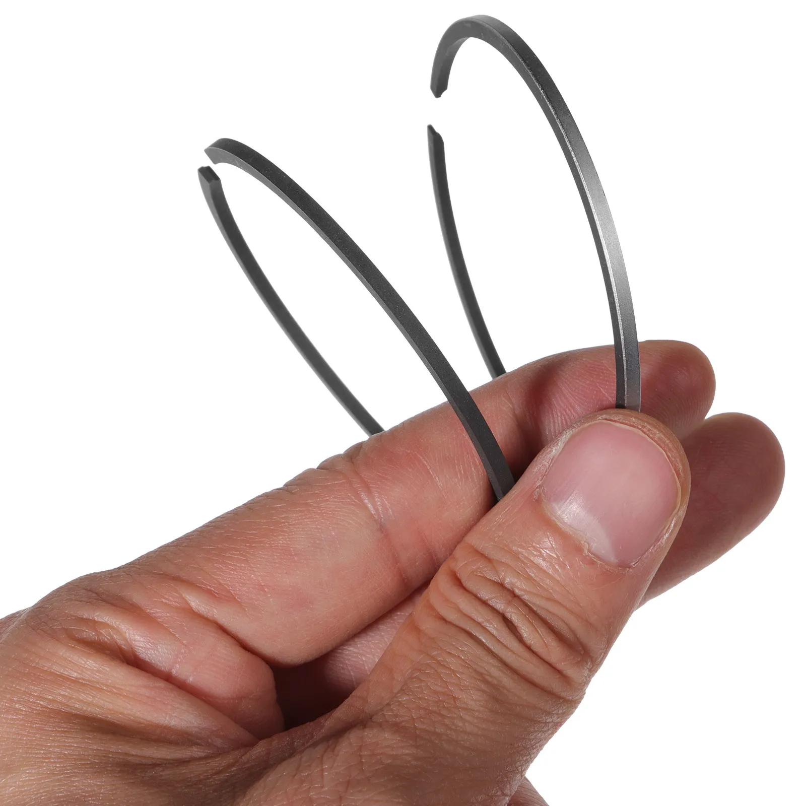 

2Pcs Boat Motor Piston Ring Set Smooth Surface Stroke Design High Power Output Marine Outboard Motor Fittings Replacement