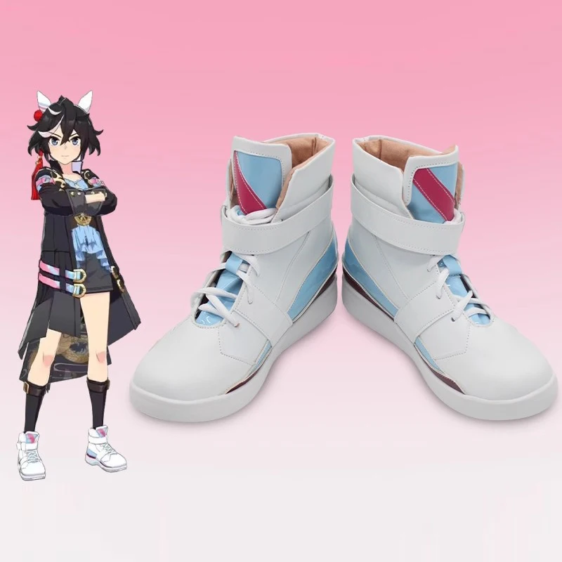 

Katsuragi Ace Umamusume Pretty Derby Cosplay Shoes Boots Game Anime Carnival Party Halloween Chritmas Party Costume Props