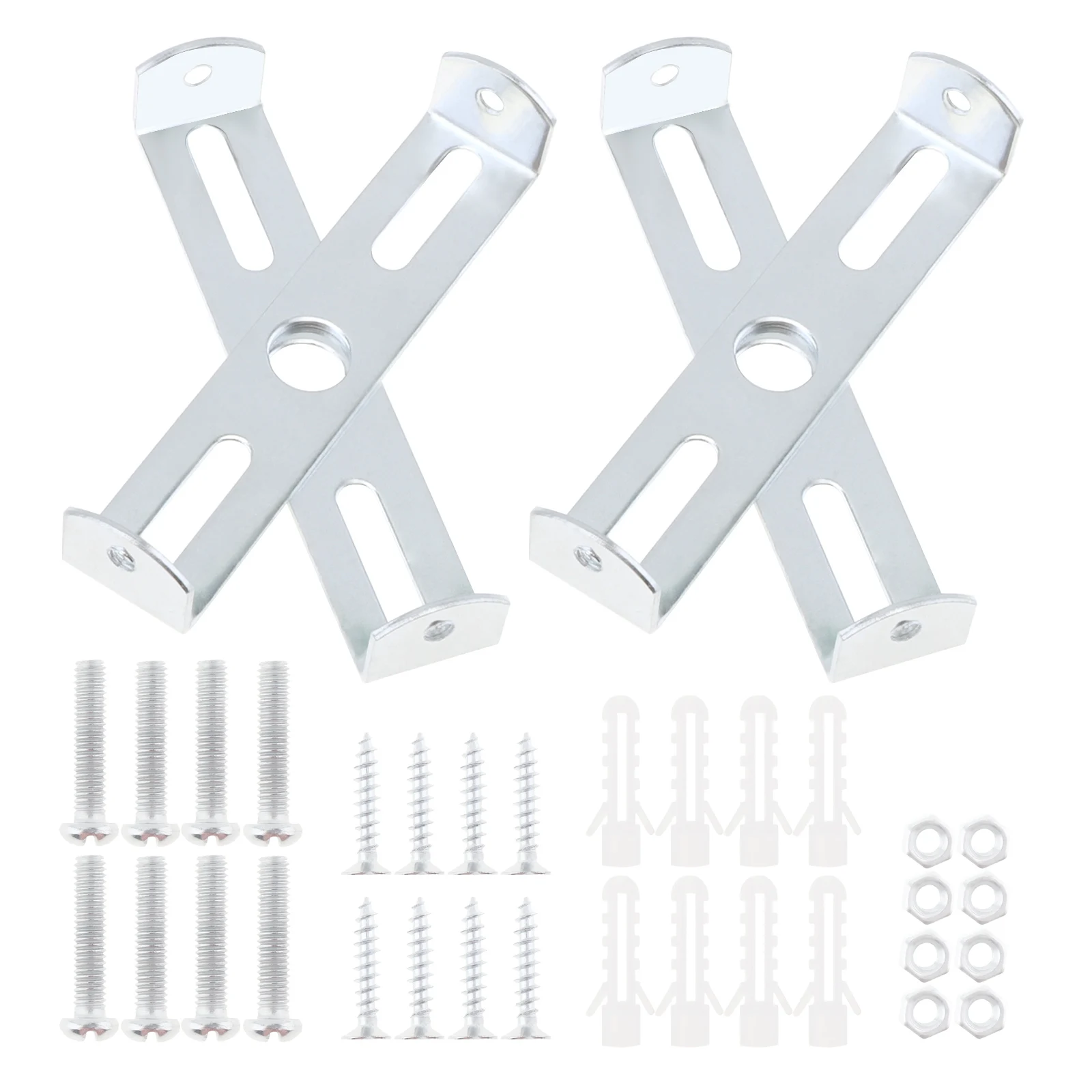 90mm Iron Material Ceiling Light Plate Pendant Lighting Fixture Mounting Bracket for Home Office Chandelier with Screws Nuts