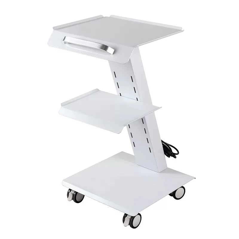 Mobile Three-layer Stainless Steel Hospital Dental Clinic Trolley Cart