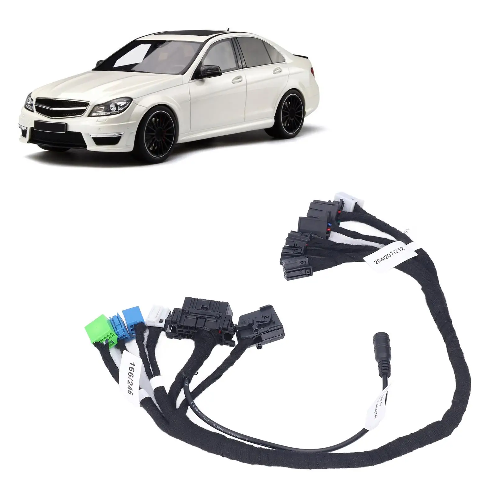 Câbles de Test ELV résistants à l'usure, fonctionne avec ligne de détection VVDI BGA EIS 5 en 1, remplacement ABS pour la réparation de voitures benz W204 W207