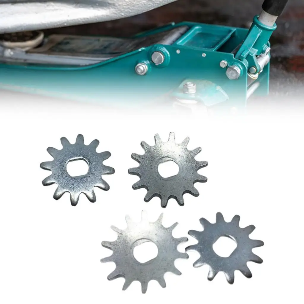 2Pcs 3T/4T Horizontal Jack Gear Easy to Install Heavy Duty Repair Fittings for Vehicle Repairing Mechanics Professionals