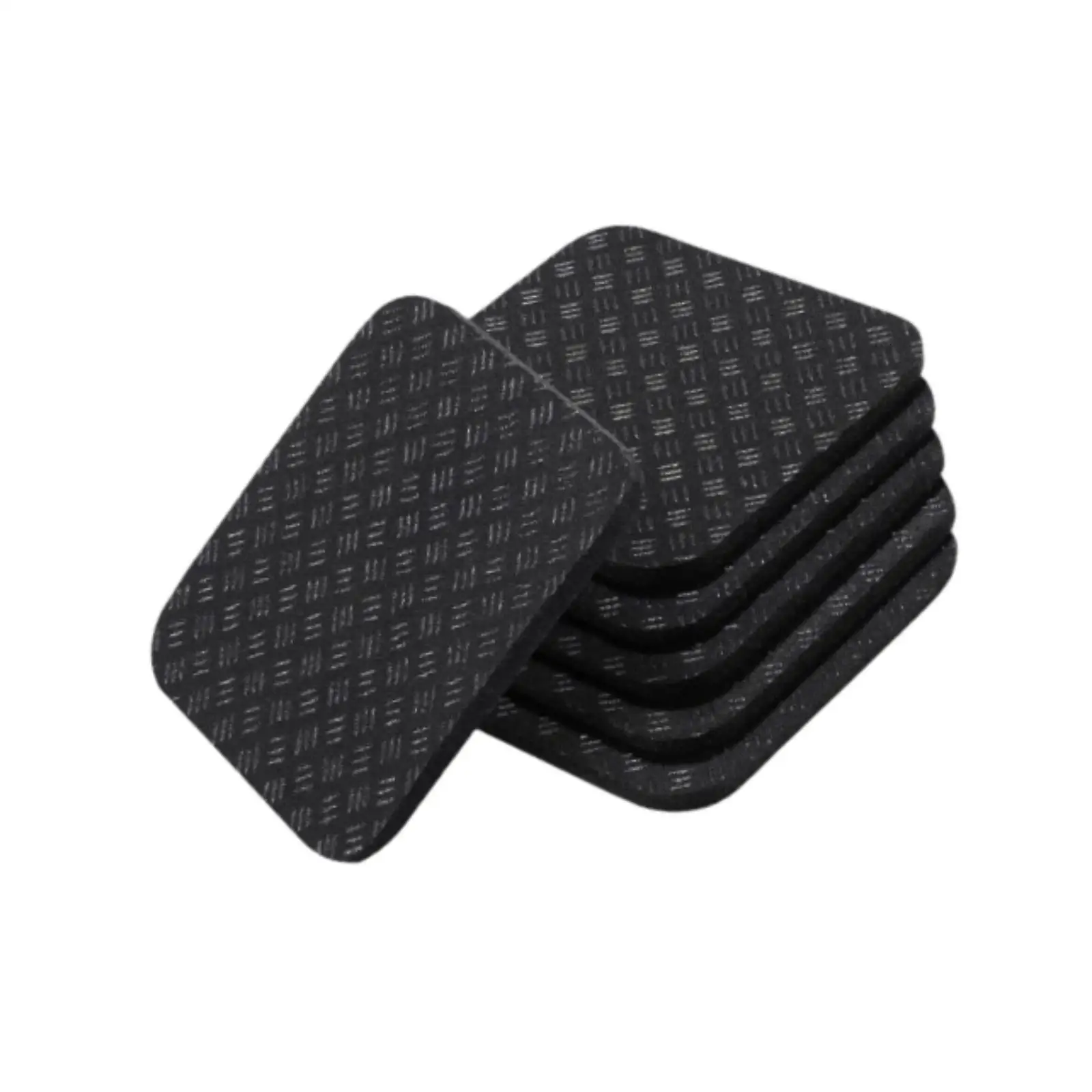 6 Pieces Walking Pad Mat Thickened Soundproof for Indoor Gym High Density Shockproof Multifunction Treadmills Mat 3.94
