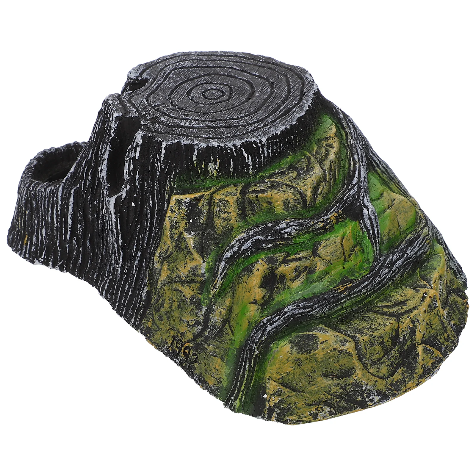 

Decorative Turtle Dock Basking Platform for Aquarium Reptile Habitat Resin Wear-Resistant Climbing Ramp Pet Tank Shelter