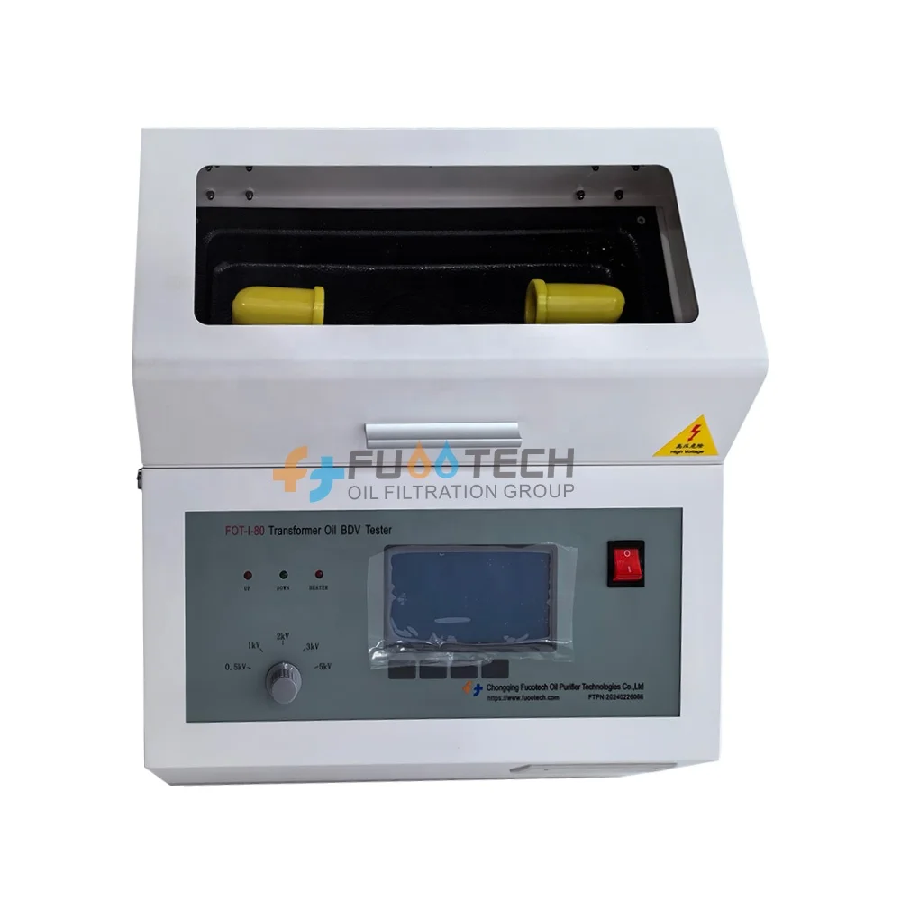 IEC156 ASTM D1816 ASTM D877  FOT-I Transformer Oil BDV Analysis Machine Fully Automatic Oil Dielectric Strength Tester Kit