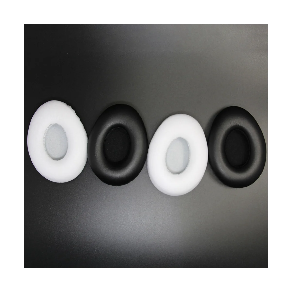 أسود الماس الدموع سماعة يغطي ، سماعة حامي الأكمام ، مشبك سماعات الأذن ، استبدال ، 1 زوج