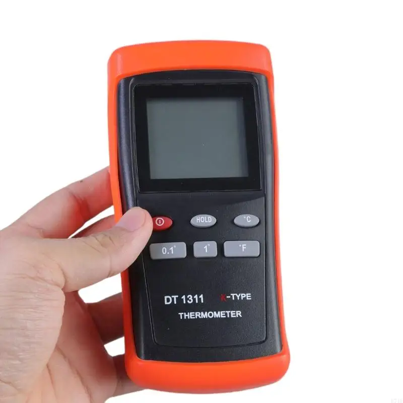 E74E Digital K Type Thermoelectric Thermometers with Wide Temperature Ranges -50 to 1300 Sutiable for Industrial Use