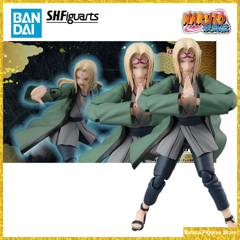 Original Bandai S.H.Figuarts SHF Tsunade The Legendary Medical Ninja of The Hundred Great Masters In Stock Anime Model Toys