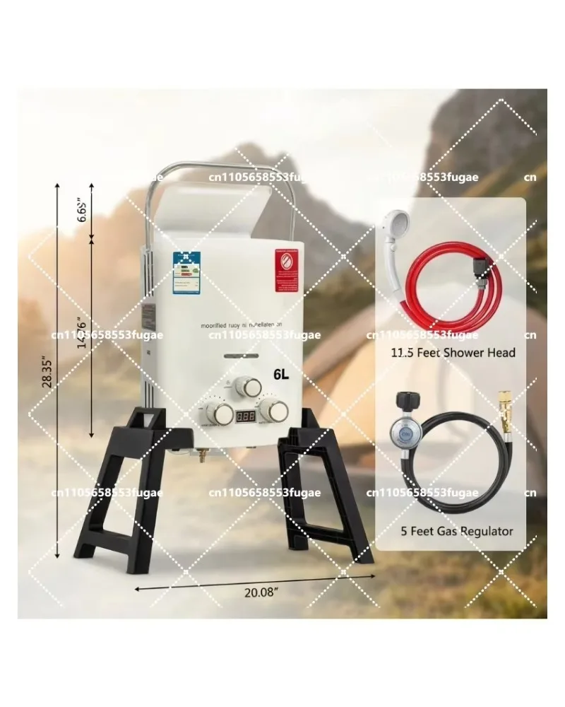 Authentic export outdoor portable water heater, portable gas water heater, camping RV water heater special