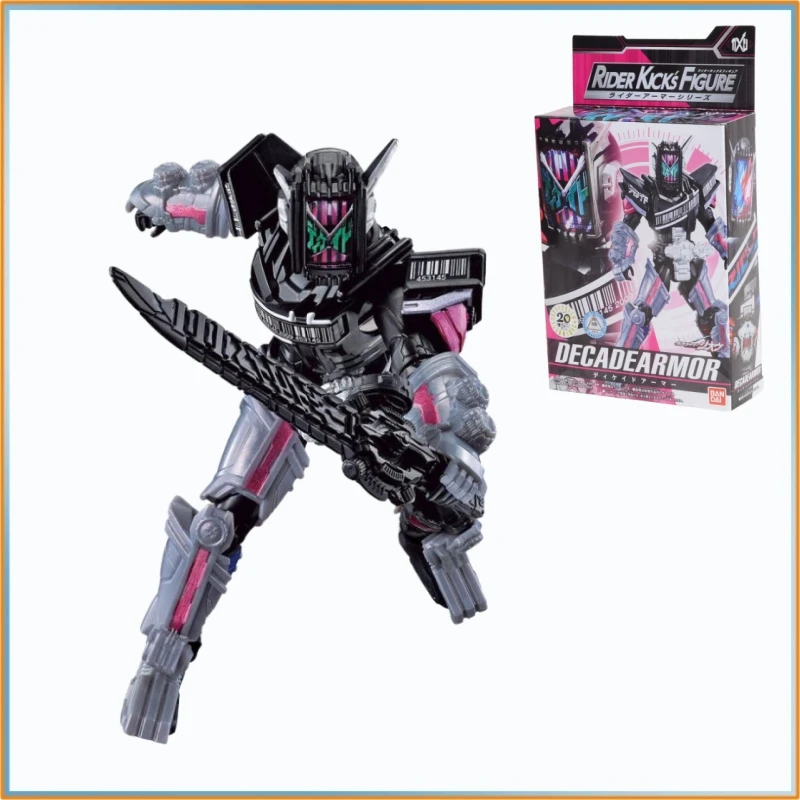 

В наличии! Подлинная Bandai Kamen Rider Zi-O Decade Armor Rkf, высоко шарнирная фигурка, модель игрушки в подарок для фанатов