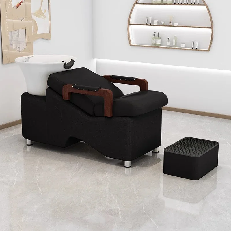 Trendy Luxury Premium Shampoo Chair Minimalist Shampoo Chairs Moveis Para Salão De Beleza Baratos Cabeleireiro Salon Furniture