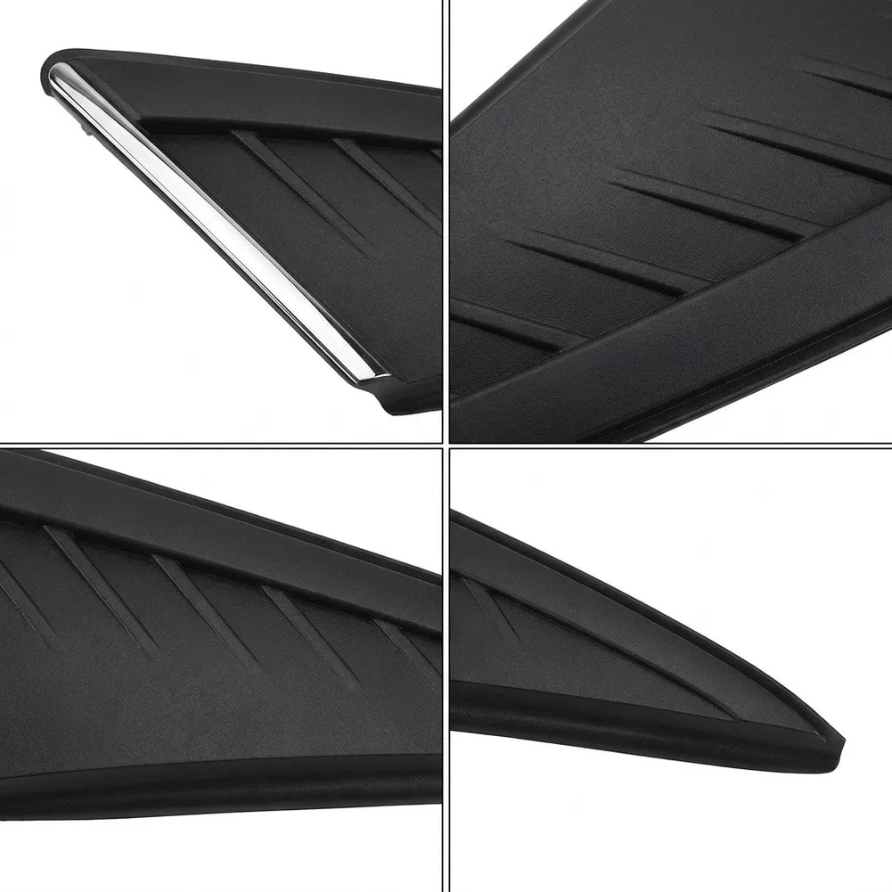 Exterior Pillar Molding C Pillar Trim Panel Black Silver Heat Resistant Material Anti-aging Properties Pressure Resistant Design