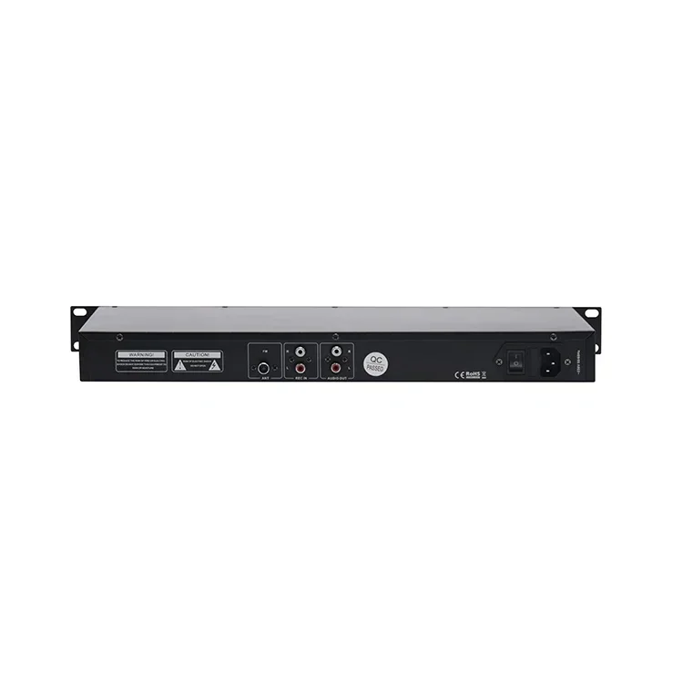 Thinuna TN-6202U 1U Design Remote Control Rack Mount Digital USB Audio Recorder and Player with FM Tuner Bluetooth connect