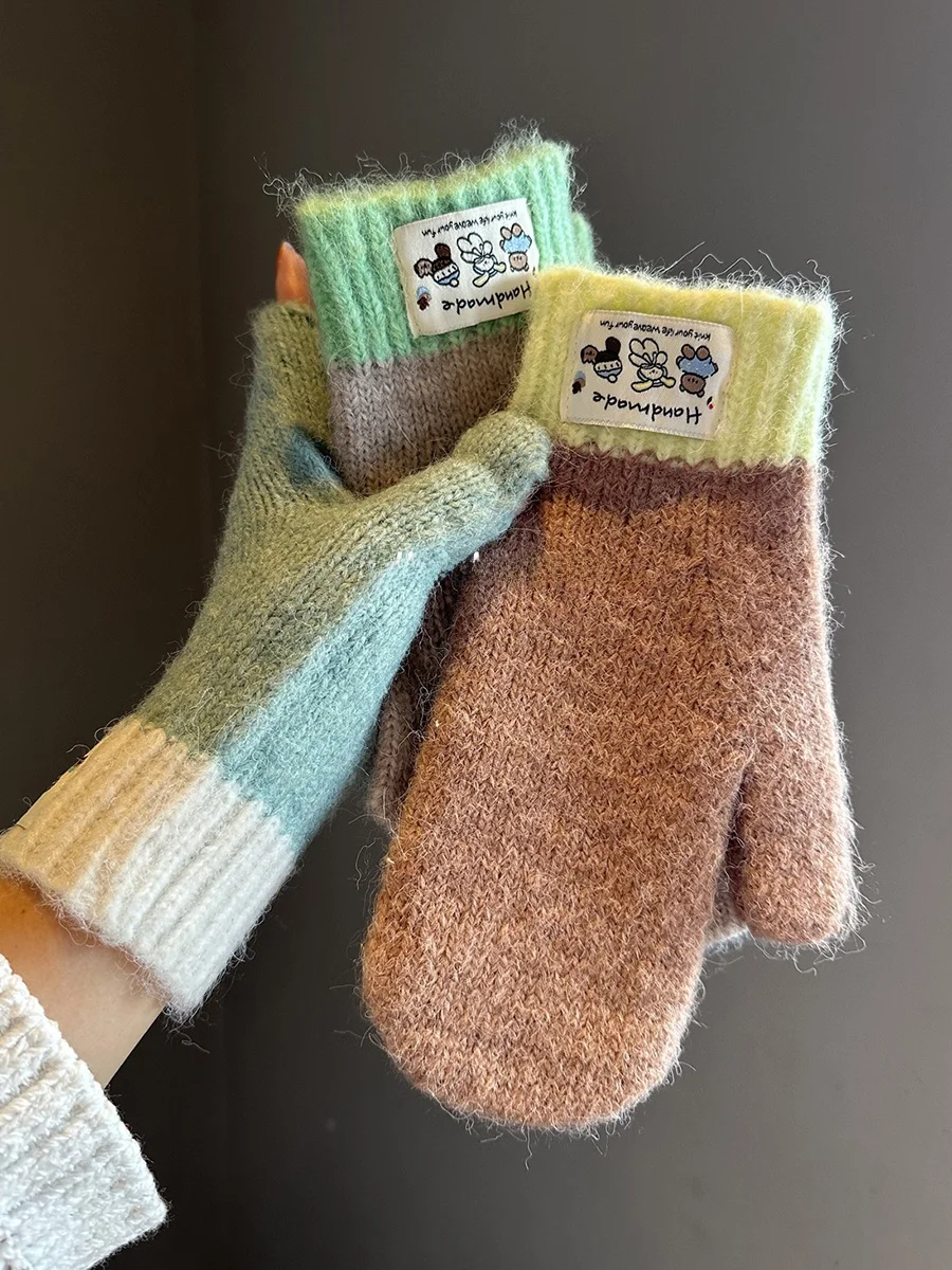 thiened-malha-cor-blo-luvas-de-inverno-feminino-quente-a-prova-de-vento-a-prova-de-frio-fce-fingerl-luvas-para-estudantes