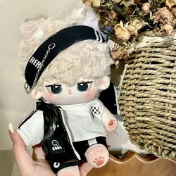 20cm Cotton Dolls Dress-up Clothes Jacket Hoodie Cool Wild Chasing Wind Baby Clothes Replacement Suit Toys for Kids Adults Gifts