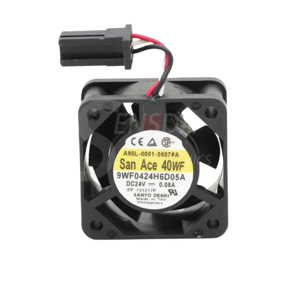 1PCS Waterproof Fan for Sanyo 9WF0424H6D05A 24V 0.08A Durable Cooling Solution Servers, Industrial Equipment, and Electronics