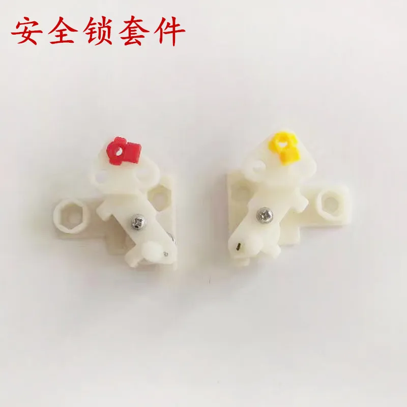 قفل مقبض الباب الكهربائية دراجة ثلاثية العجلات قفل الباب العالمي رافعة شوكية جرار معدات ثقيلة معدن المقود اكسسوارات rigartype