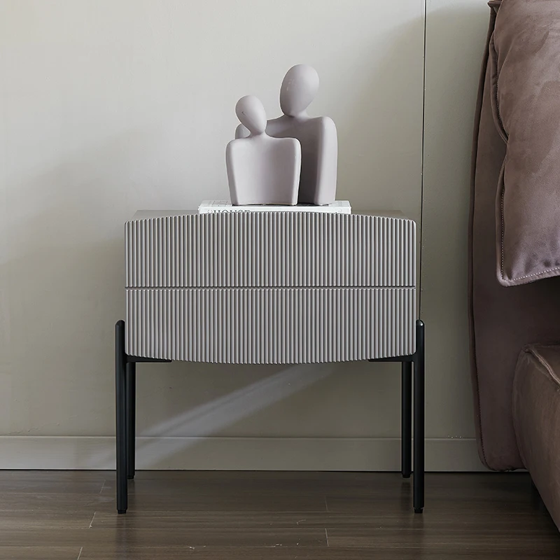 Nordic Storage Nightstand Modern Minimalist Premium Luxury Nightstand Beauty Classic Mesa De Cabeceira Bedroom Furniture