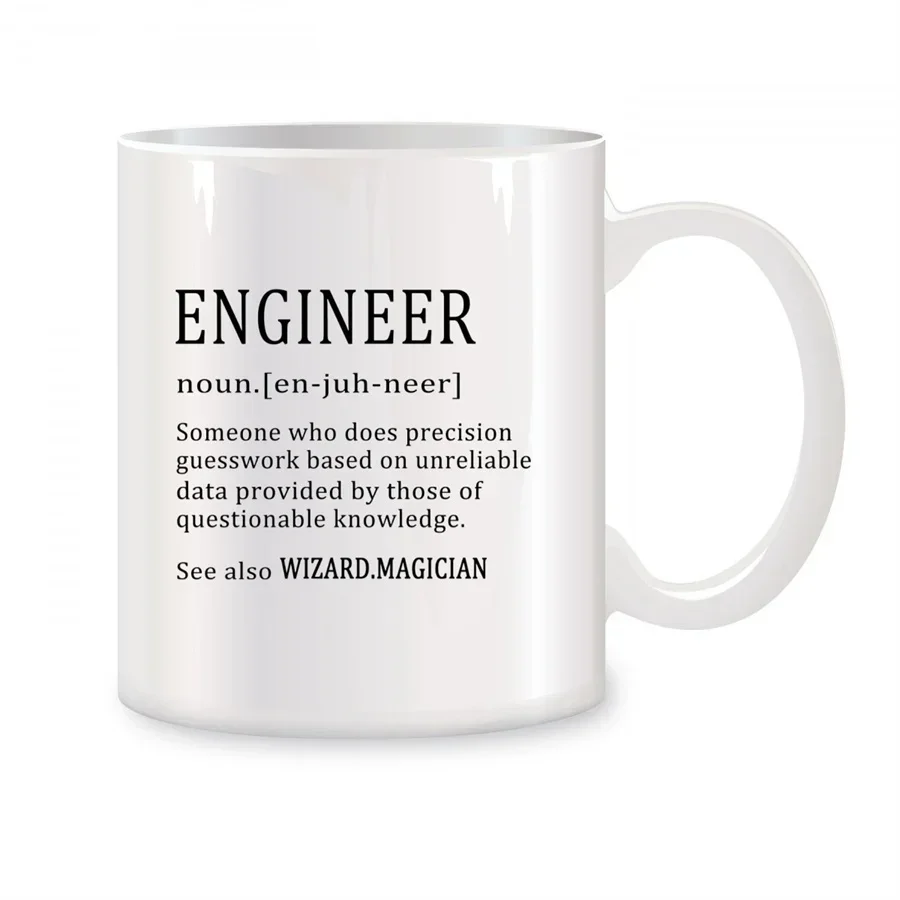 Engineer Someone Who Does Precision Mugs For Student New Licensed Birthday Gifts Novelty Coffee Ceramic Tea Cups White 11 Oz Mug