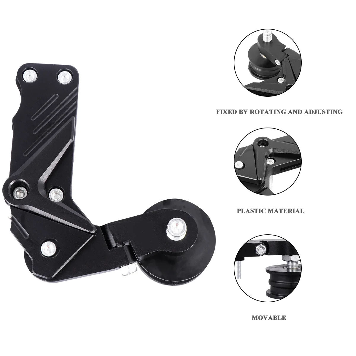 

Support Spool Chain Adjuster Motorcycle Regulator with Easy Installation Motorbike Tensioner