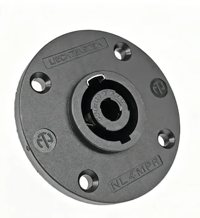 NEUTRIK speaker base NL4MPR round original four-core audio socket 4-core speaker socket