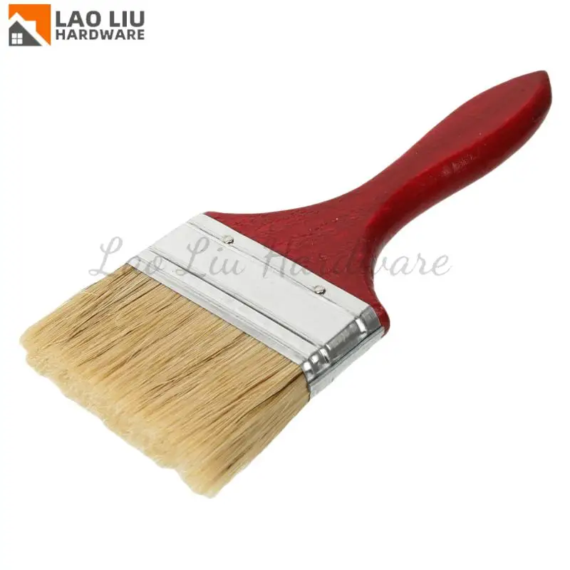 

3 inch Small Paint Brush Chip Paint Brushes with Wood Handle Painting Tool for Paint Stains Wall Door Cabinets Furnitur