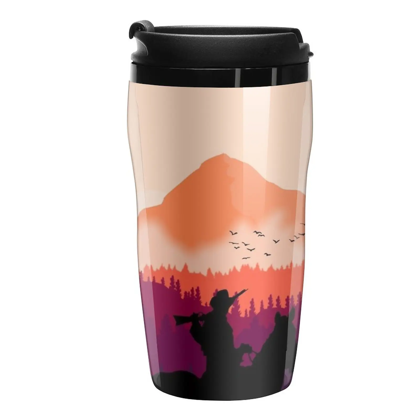 

New Far west sunset Travel Coffee Mug Coffee Bottle Coffee Cups Sets Coffee And Tea Espresso Coffee Cups