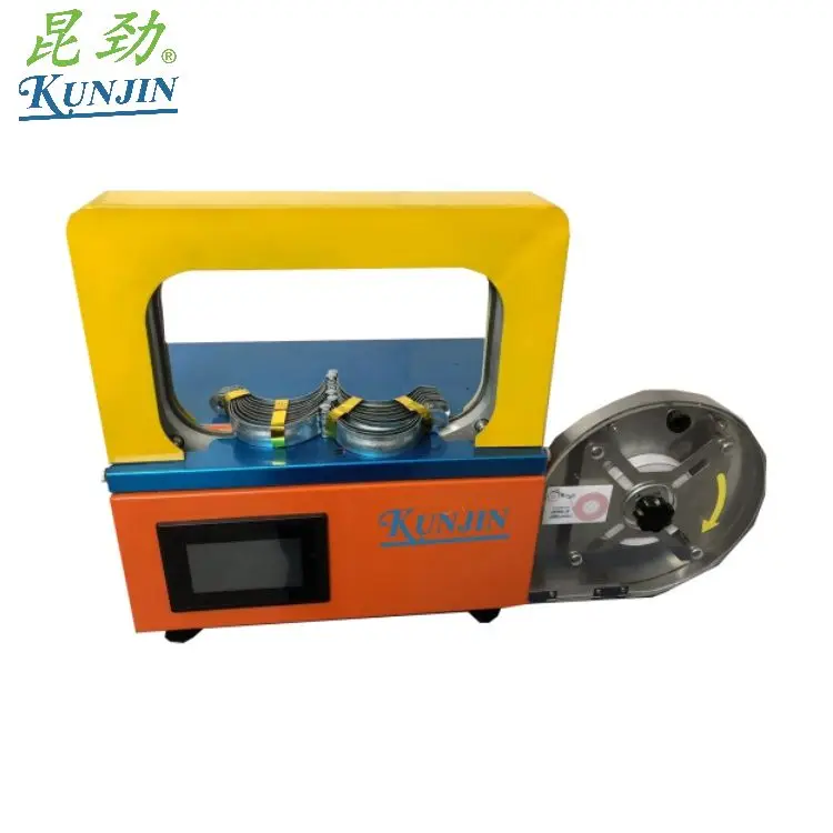 ماكينة تجميع متعددة الاستخدام KUNJIN HF2020S حزام ربط 12 مم مع صندوق شرائط خارجي #1