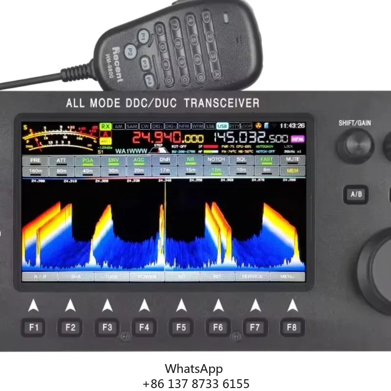 

RS-998 All Mode Full Band SDR Transceiver SSB USB LSB CW AM FM Mobile Cb Radio