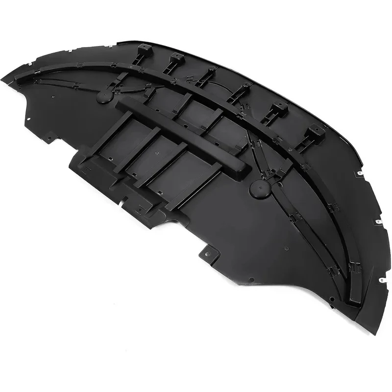 For Ford Mustang 2015-2021 Front Bumper Lower Guard Water Tank Splash Shield Engine Under Cover Skid Plate Auto Replacement Part