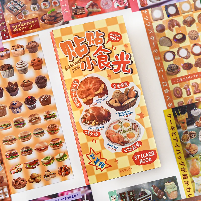 مستر بيبر وصفات حلوة كتاب ملصقات 30 ورقة/حزمة وصفات يابانية تعزيز سعر الخصم تسمية مطعم أنشط الديكور