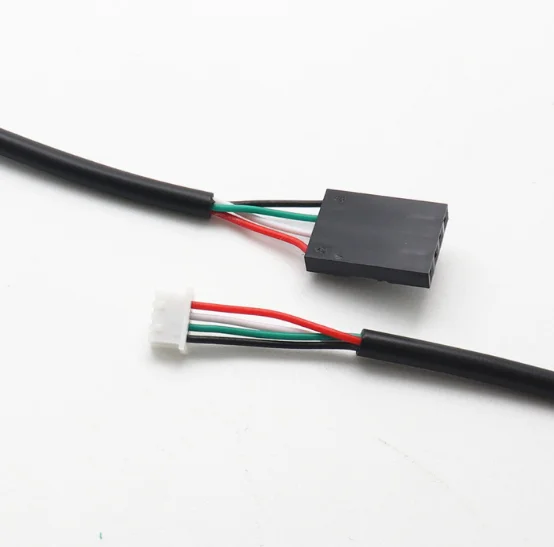 Dupont 2.54-4P to MX1.25-4P USB shielded data cable.