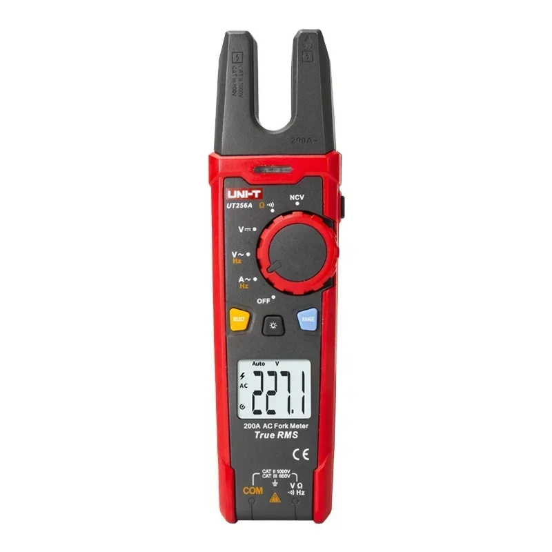 Digital Clamp Meter UT256A 200A 1000V AC Pliers Ammeter True RMS Amperometric Clamp Voltage Frequency Tester