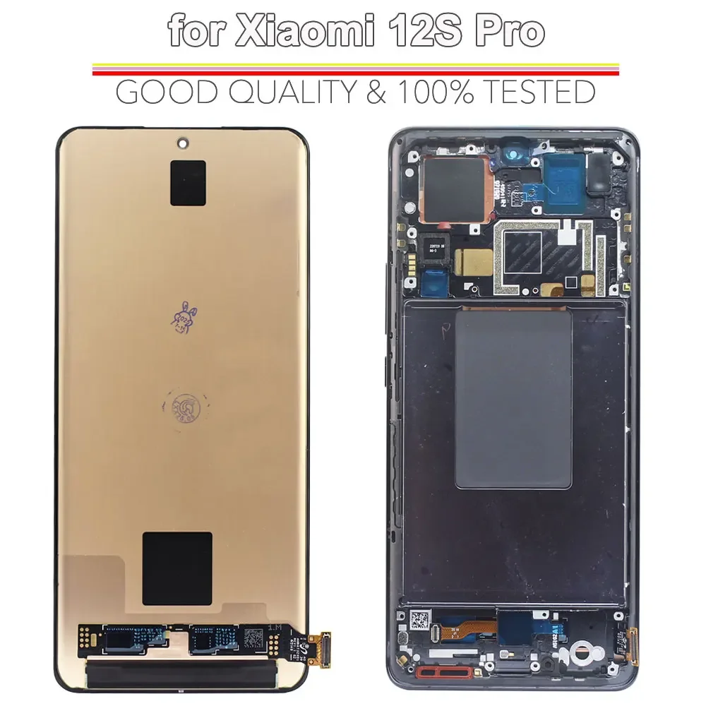 xiaomi-12s-pro-lcdディスプレイタッチスクリーンデジタイザーアセンブリ用のテスト済みtft小型スクリーン交換品（xiaomi-12s-pro-2206122sc用）
