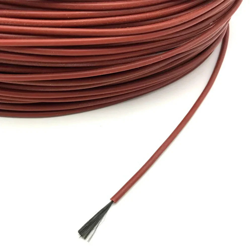 15/30m 12K 33Ω Floor Warm Heating Cable Electric Carbon Fiber Wires Heating Wire Coil For Indoor Floor Heating