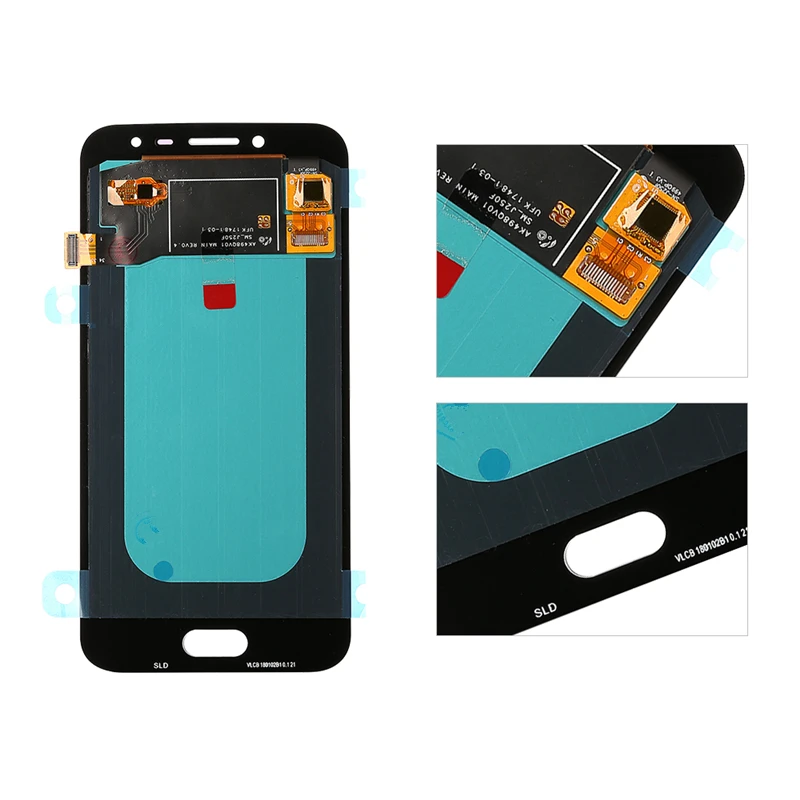 AMOLED For Samsung Galaxy J250 LCD Display Touch Screen Digitizer Replace Parts J2 Pro 2018 J250F J250H J250M J250F