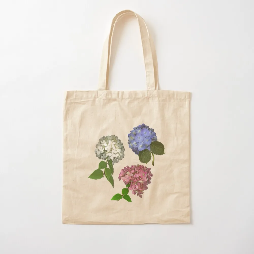 

Hydrangea Trio Tote Bag shopping cart bags bags luxury women Candy bags