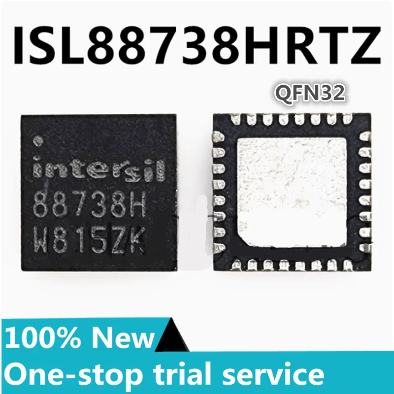 2-50pcs  %new stock  ISL88738HRTZ marking 88738H ISL88738H QFN32 Battery management chip