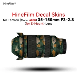Hinefilm Skin for tamron 35 150 sony Lens Sticker for Tamron 35-150mm F2-2.8 Di III VXD A058 Lens Skin 35150 Wrap Cover Film