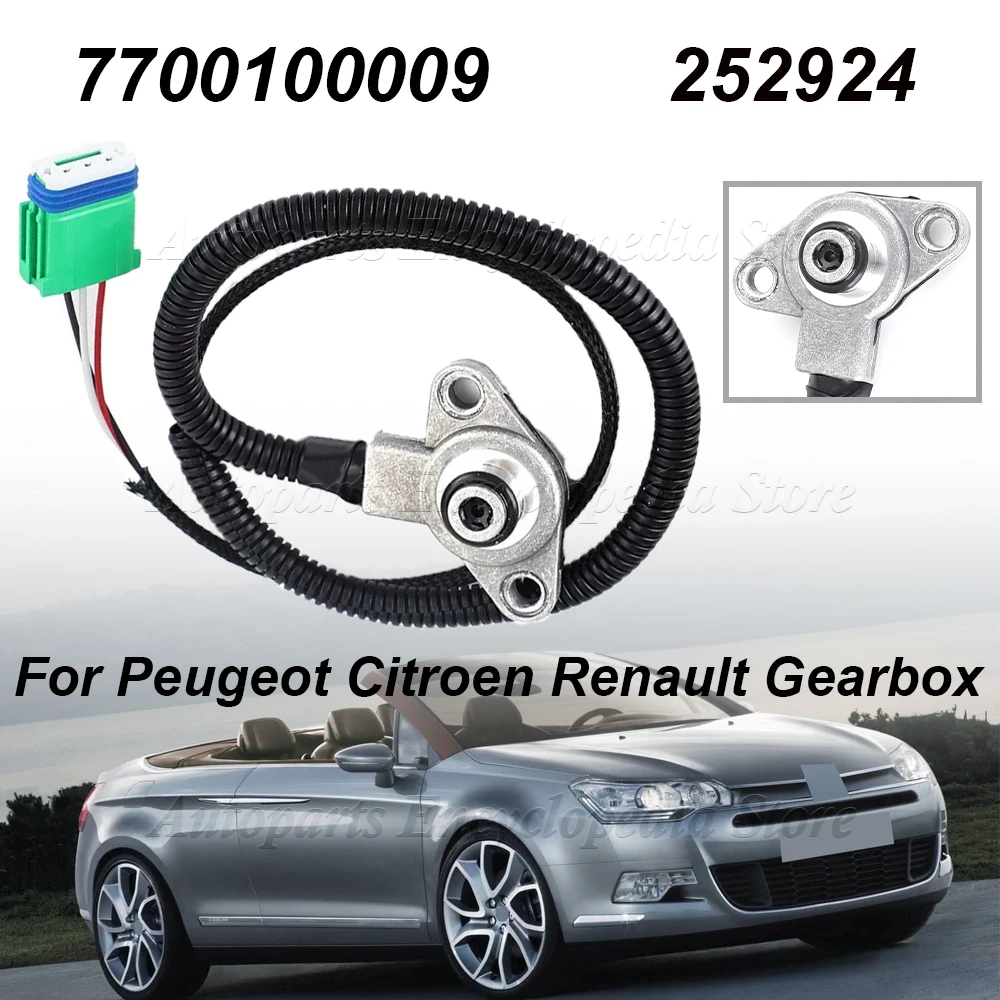 7700100009 Gearbox Pressure Sensor For Peugeot 206 307 308 Citroen C3 C4 C5 C8 Renault 19 Gearbox HDI DPO AL4 252924