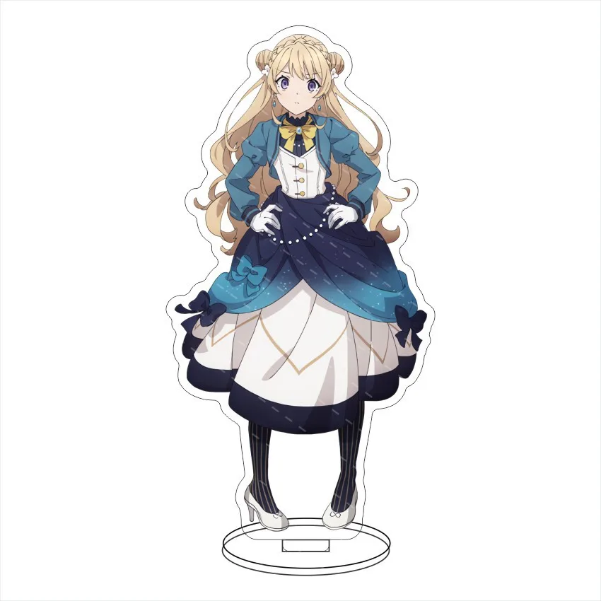 Support de sorcière silencieux en acrylique, modèle de plaque, décoration originale, affichage de figurines de bureau, Fans, cadeau, accessoires de dessin animé, Cosplay Couple