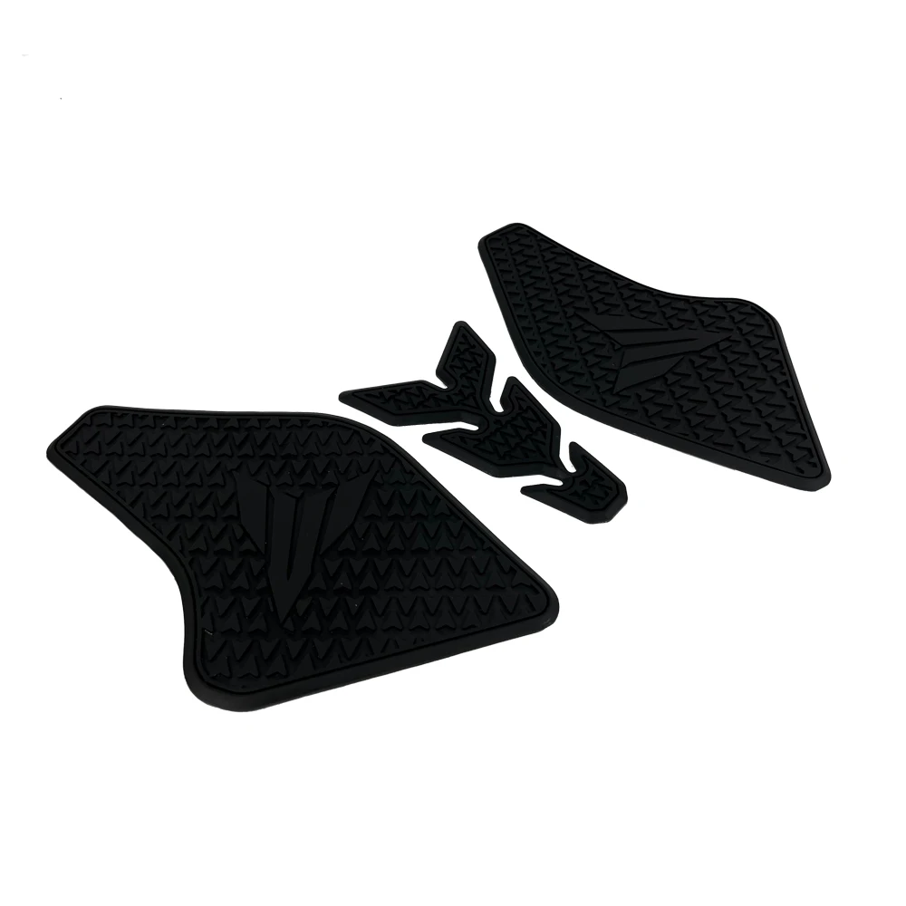 Motorcycle Tankpad Anti-Slip Tank Pad Sticker Protection Stickers Side Traction Pad for 2021 2022 2023 MT07 FZ07 Accessories